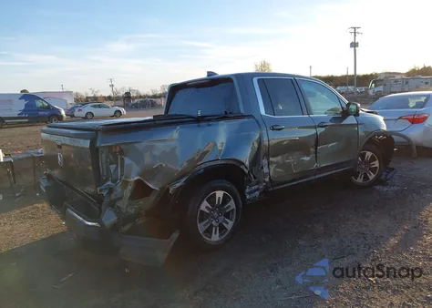 2017 Honda Ridgeline Rtl-T из США, поврежденный, VIN 5FPYK3F61HB026489